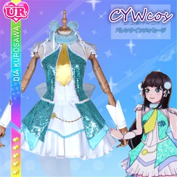 

Hot Anime LoveLive Sunshine Cosplay Christmas SELF CONTROL!! Awaken The Power Kurosawa Dia Cosplay Costume Female Dancing Dress
