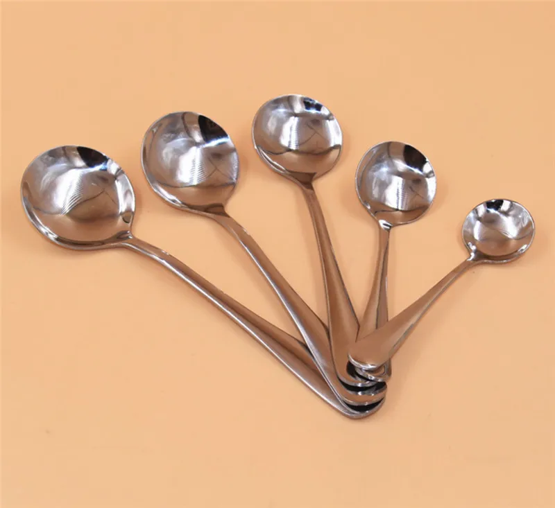 Multi Purpose Stainless Steel Mixing Spoon For Cream Iced Coffee