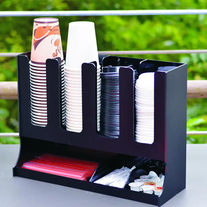 Detail Feedback Questions about Cup & Lid Dispenser Organizer Acrylic
