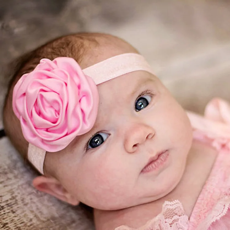 Baby Girl Headband Infant Hair Newborn Headwear Tiara Headwrap