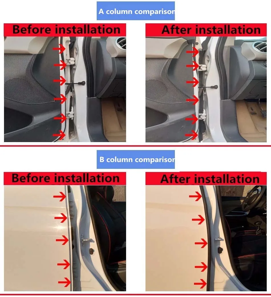 para Changan Automobile Poeira e Isolamento de Som e Modificado Tira de Vedação de Borracha Vedação Ouliwei Borda Costura 14 poeira e isolamento de som e modificado tira de vedação de borracha