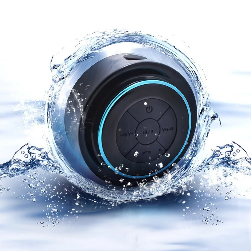 F012 Portable Speaker Wireless Ip67 Waterproof Bluetooth 3.0 Bathroom  Shower Speaker Fit Siri Control For Iphone Car - Speakers - AliExpress