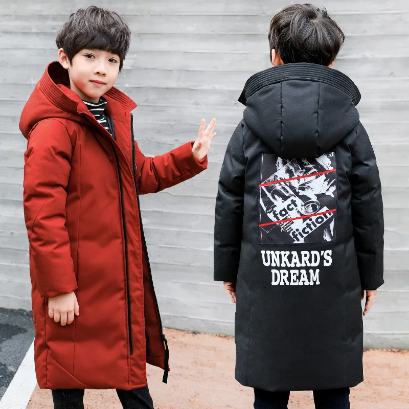 

Children's Winter 12 Long Children's Clothing Cotton Thick 11 Cotton Thickening 14 Baby Boy Clothes 13Winter Jacket Boy Coat