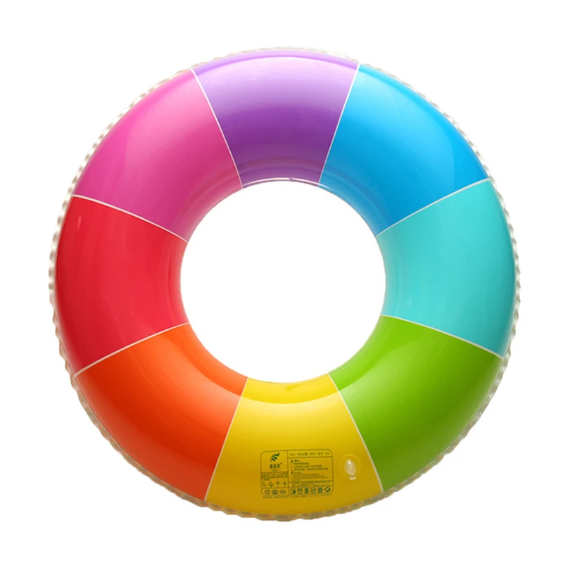 Радужный надувной плавательный круг надувные изделия для плавания Летний Пляжный водный игровой бассейн игрушки для взрослых детей