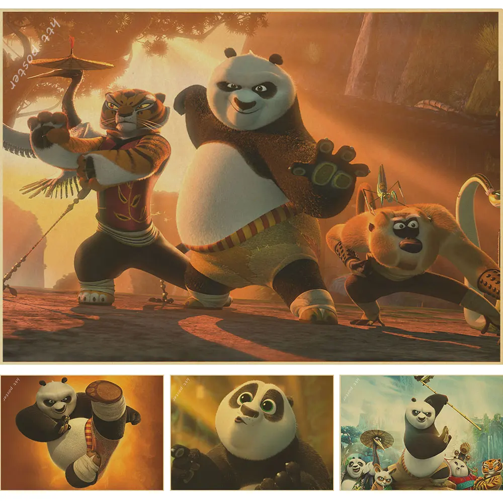 kung fu panda 1 poster