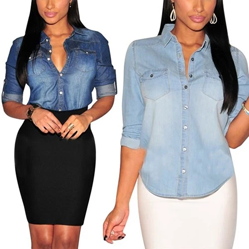 jean jacket shirt womens