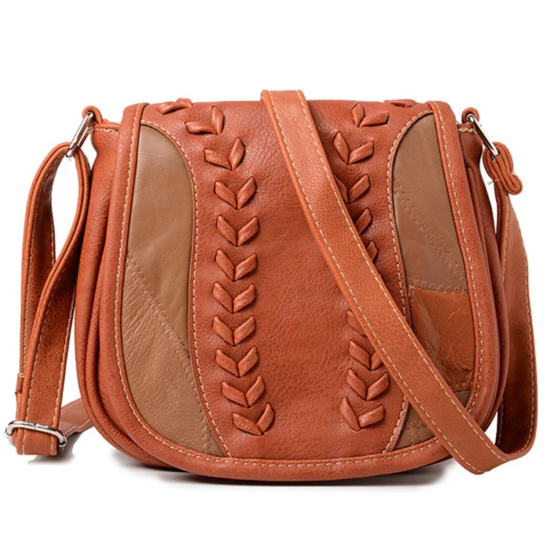 

Fashion Pu Leather Fashion Vertical Square Woven Multi-Functional Women'S Solid Color Shoulder Bag