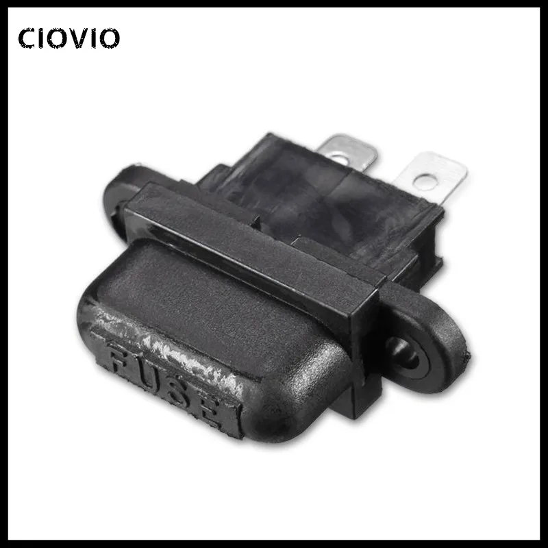 5pcs 30A Amp Auto Blade Standard Fuse Holder Box for Car Boat Truck with Cover