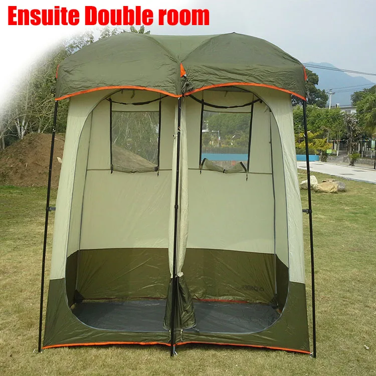 Автоматическая палатка Barraca 2 шт./компл. бани, изменяя палатка для кемпинга 12 квадратных метров одежда для защиты от ветра, примерочная