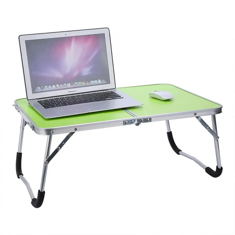 

Green Multifunctional Foldable Table Picnic Table Dormitory Bed Notebook Desk Laptop Bed Tray