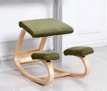 Original Ergonomic Computer Desk Kneeling Chair Stool Home Office Furniture Wood Ergonomic Kneeling Posture Support Chair Design