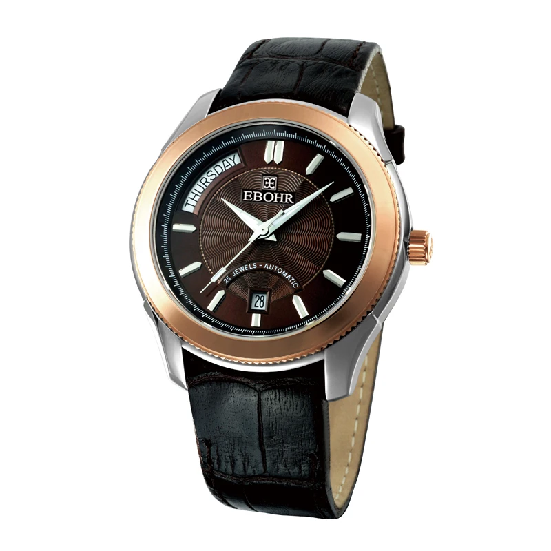 

EBOHR brand luxury machinery successful men's Mechanical watch waterproof business casual fashion watch 2019 new Ebohr 06991654