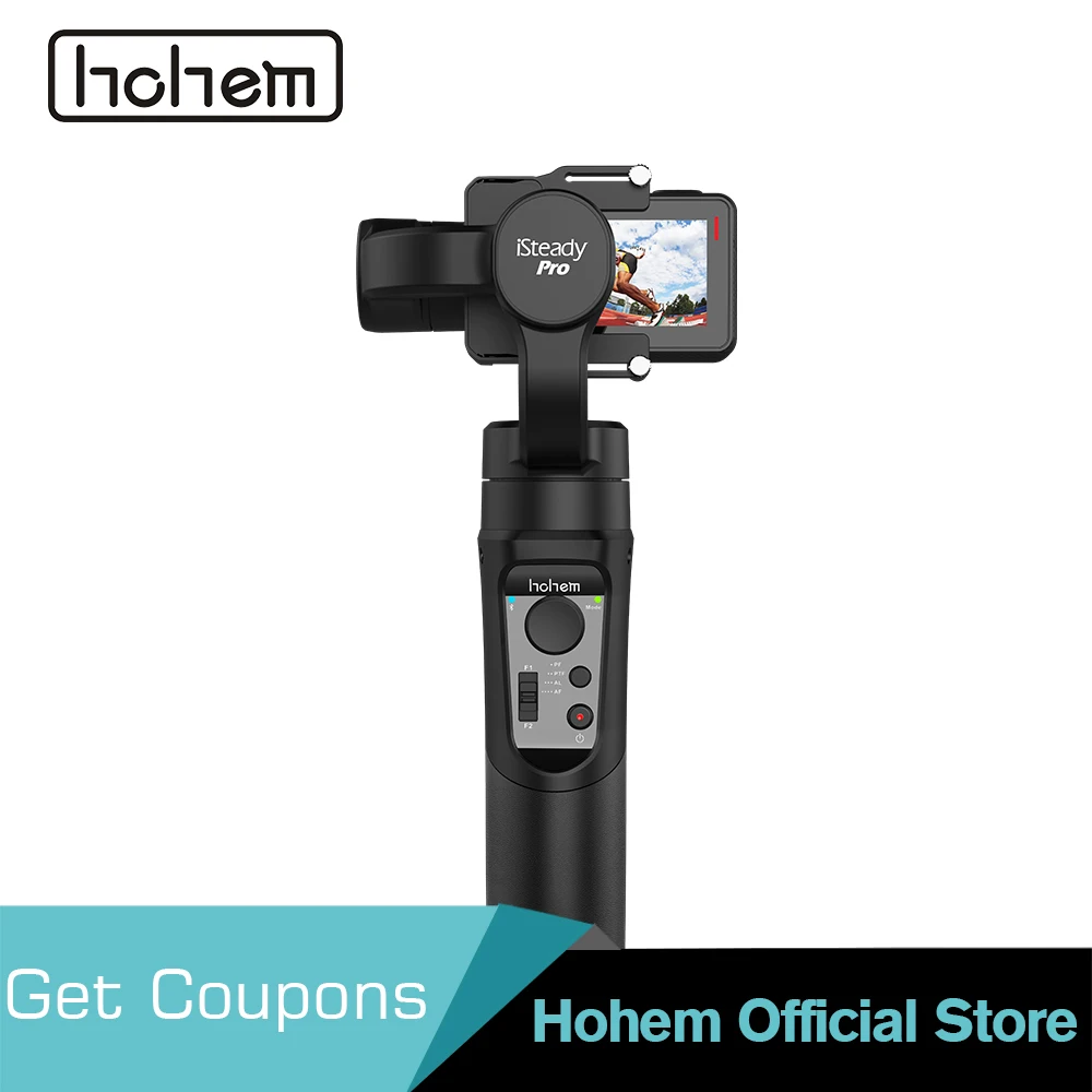 Стабилизатор Hohem iSteady Pro 3 осевой Ручной для GoPro Hero 7/6/5/4/3 DJI Osmo Action Sony RX0 SJCAM YI|Риги и