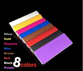 

20pcs/lot 6*2cm custom name badge aluminium alloy Black color with gold lettering with UV print badge