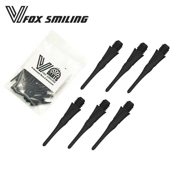 

Fox Smiling 50pcs 25mm Black 2BA Professional Dart Soft Tip For Soft Tip Darts And Electronic Darts Tip