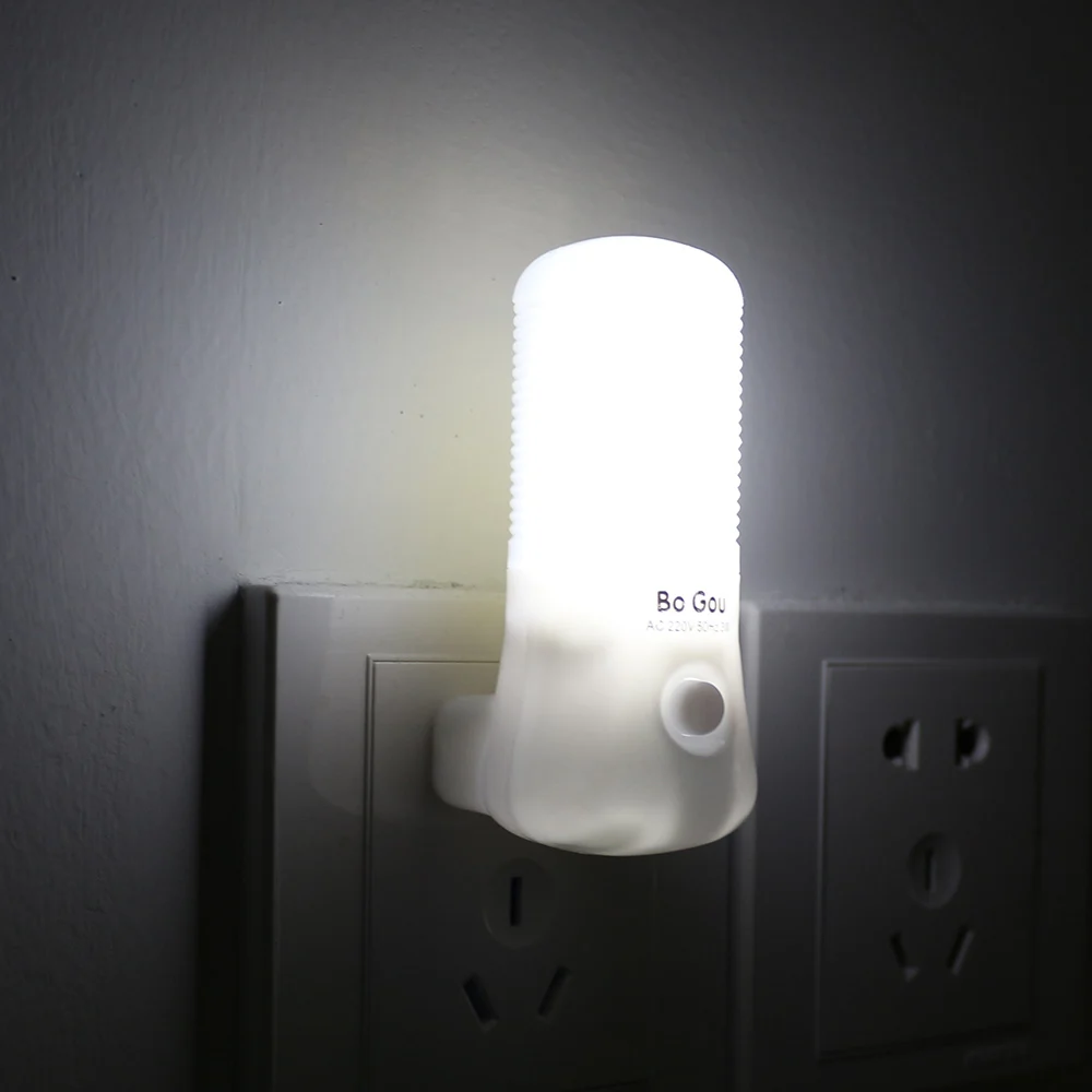 ZINUO Novelty Night Lights LED EU/US Plug Night Light Wall Socket