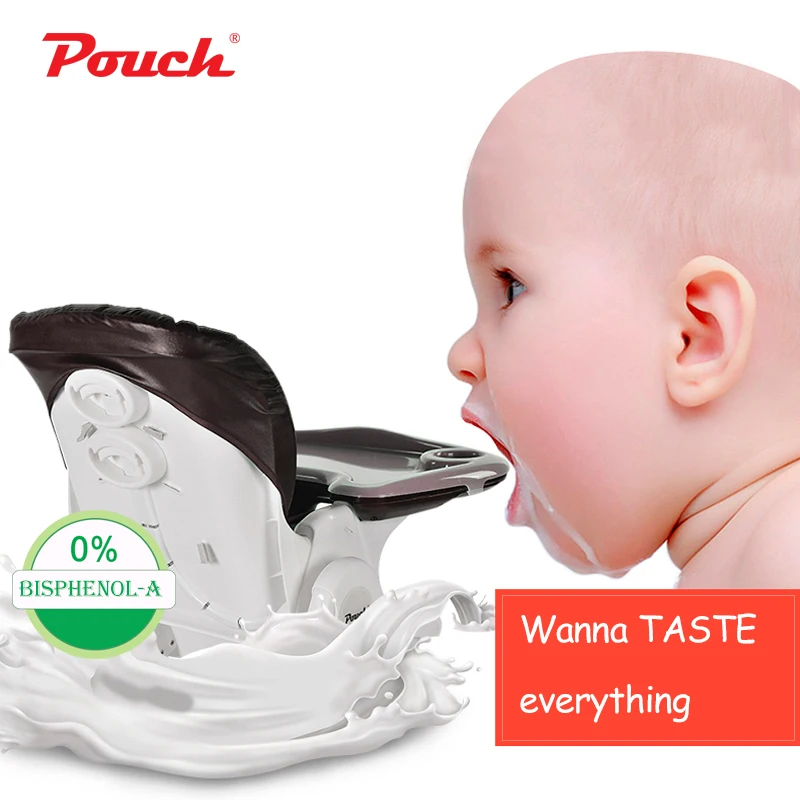  Pouch New Fashional Multifunctional Portable Children Highchairs Removable Baby Feeding Chair model