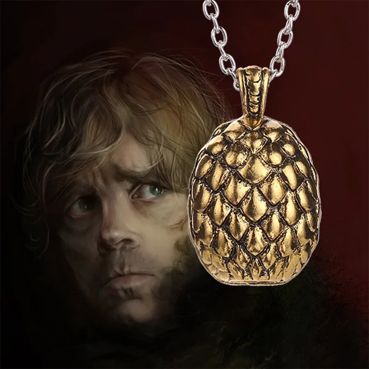 2015 vintage jewelry Retro As Game of Thrones dragon egg