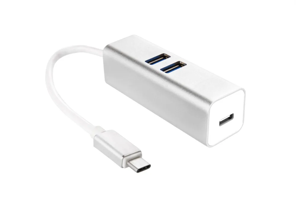 Moveski IHUB-02D Type C концентратор USB зарядное устройство адаптер с USB3.1 зарядный USB3.0 порт