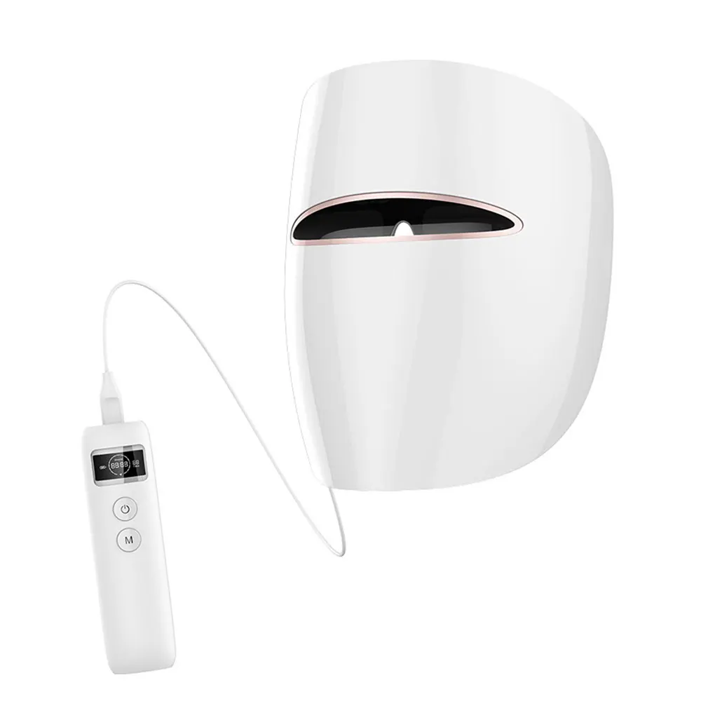 

Skin Care Facial Electronic Mask Red Blue Light Face Mask Acne Removal Photon Beauty Device