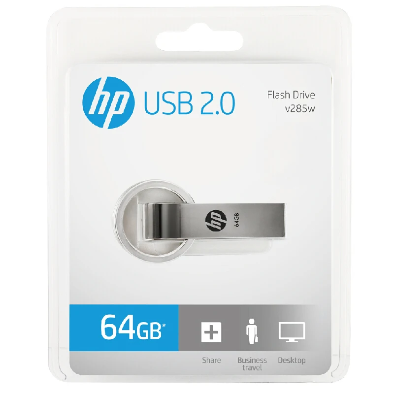 Hp флешки Personalizada 16 ГБ 32 64 новый металл USB флешка V285W флэш памяти OTG диск на ключ