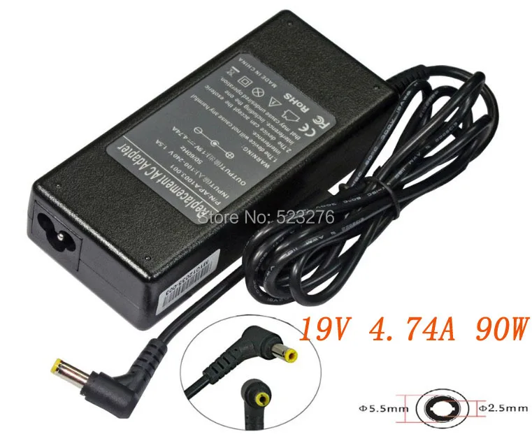 Адаптер переменного тока 19 в 5 а 2 * мм для Toshiba PA3097U-1ACA PA3516U-1ACA AP14AD33 адаптер |