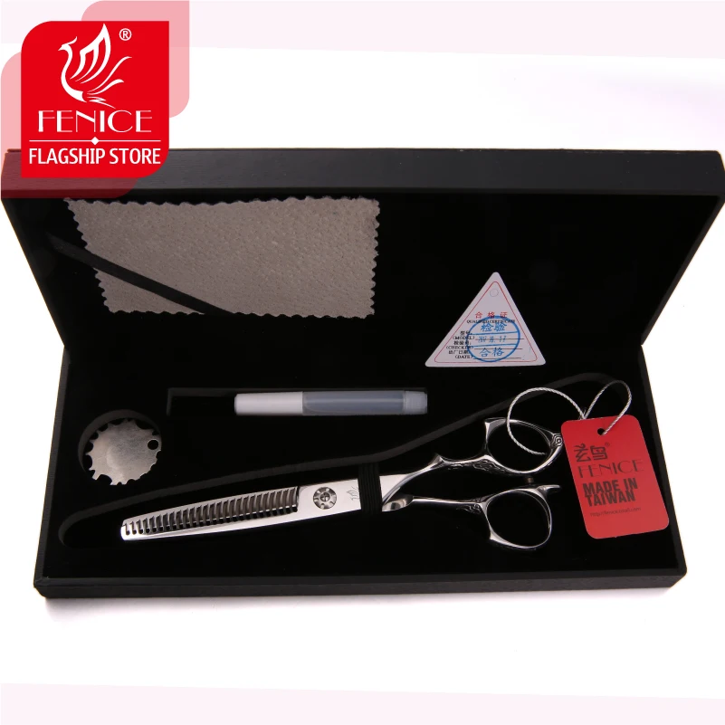 Professional salon barber use 6 inch 26 teeth beauty hair thinning scissors 5