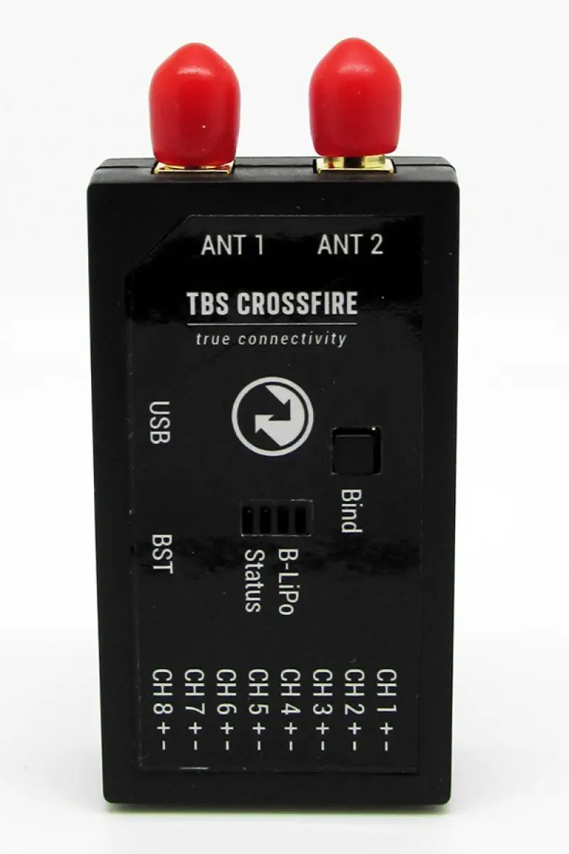 

NEW 1PC TBS Black Sheep CROSSFIRE 8CH Dual Antenna Redundancy Receiver