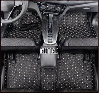 

Best quality mats! Special car floor mats for Honda HR-V 2019-2014 waterproof durable carpets for HRV 2017,Free shipping