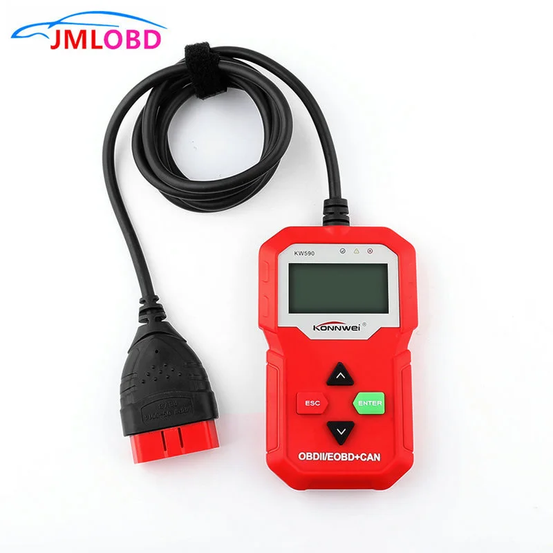 #*Cheap KONNWEI OBD2 Automotive Scanner KONNWEI KW590 OBD ODB2 Car Diagnostic Tool in Russian Code Reader Auto Scanner Better than AD310