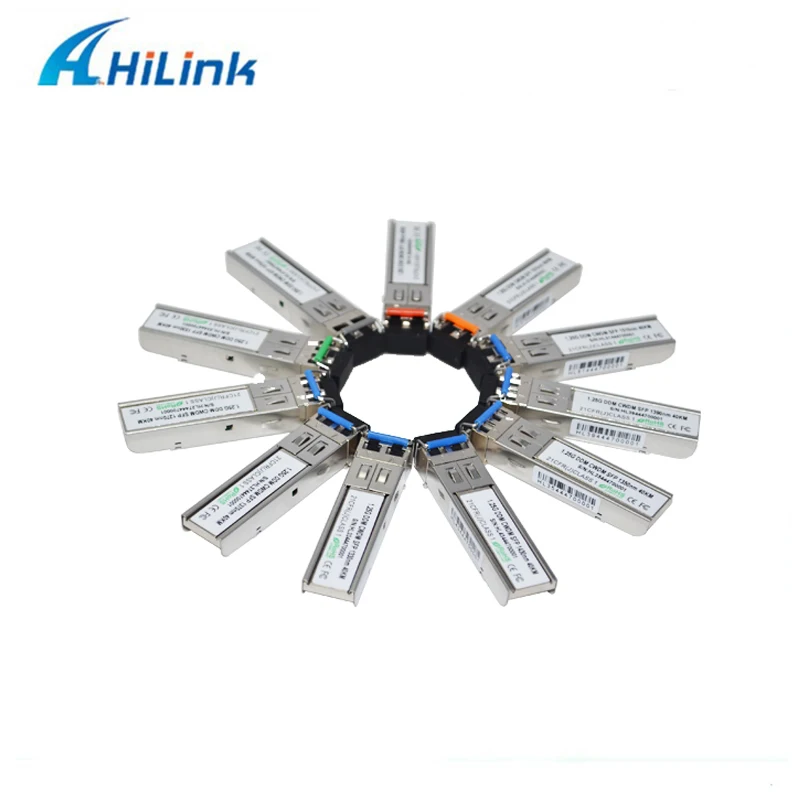 Бесплатная доставка! 1 25G 1270nm-1610nm 40km CWDM SFP трансивер двойной LC разъем c ddm | Мобильные