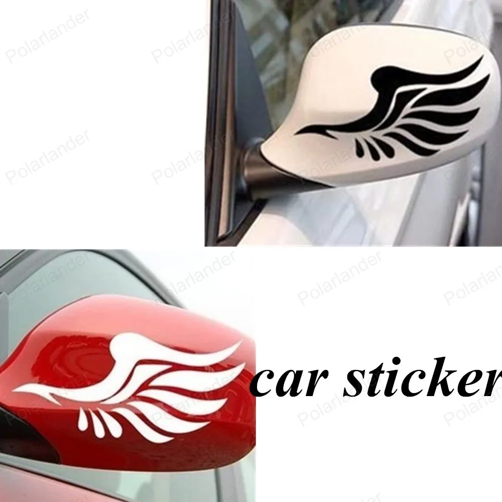 free shipping A pair of wings stickers Car stickers reflective stickers