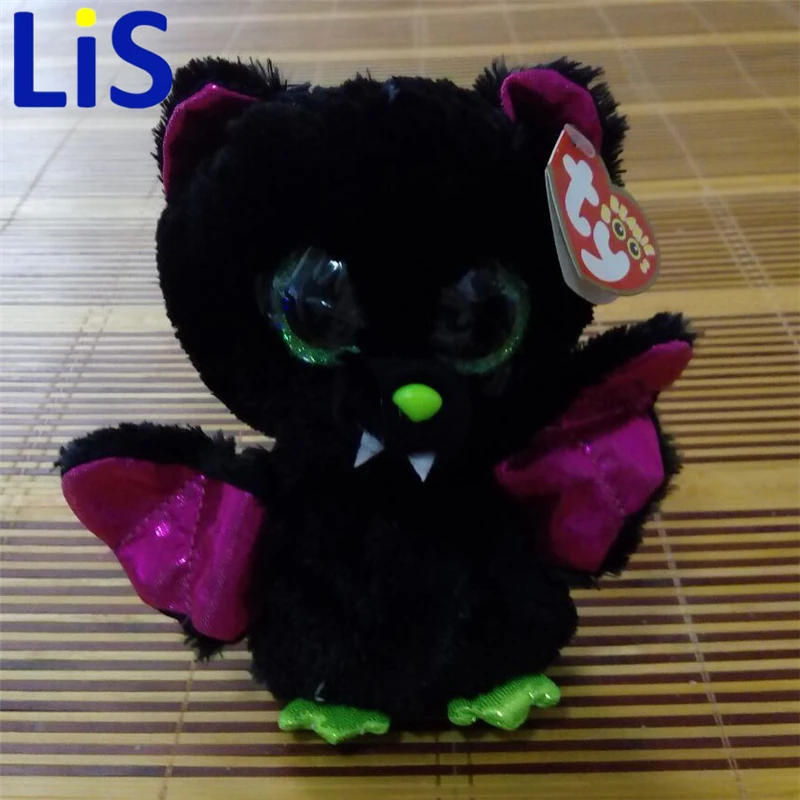 Lis TY MWMT SWOOPS THE HALLOWEEN BAT BEANIE BOO 6" BEANIE BOOS RETIRED ...