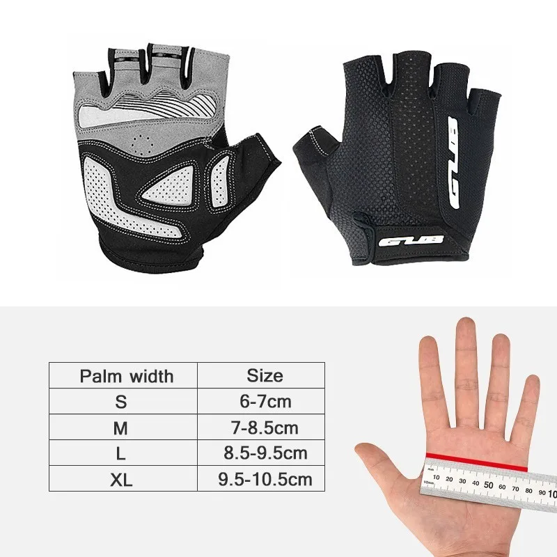 GUB 2099, перчатки для велоспорта с полупальцами, для спорта на открытом воздухе, MTB, противоударные, Нескользящие, дышащие, мужские, женские перчатки для велосипеда, велосипедные перчатки