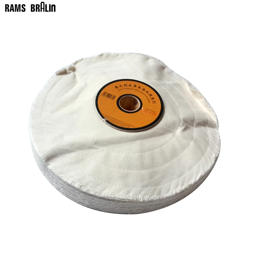 Buy 12" Leather Surface Finishing Buffing Wheel for