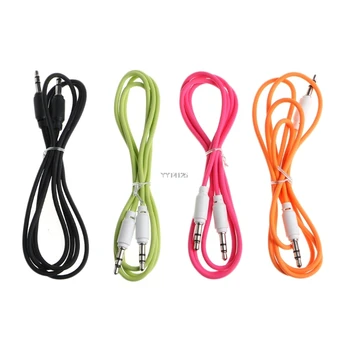 

100cm 3.5mm Jack Male To Male Audio Auxiliary Aux Cable For Car Stereo MP3 Phone Apr