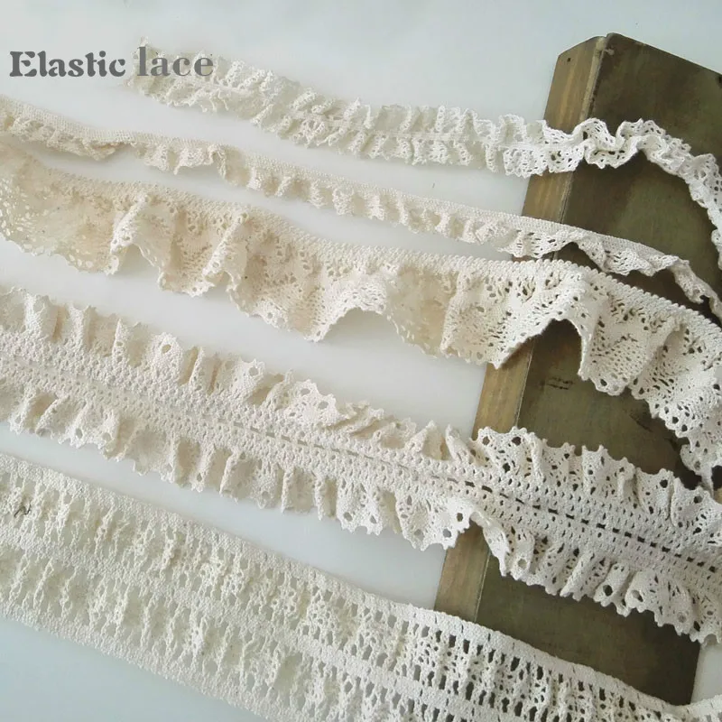Elastic ribbon organic cotton
