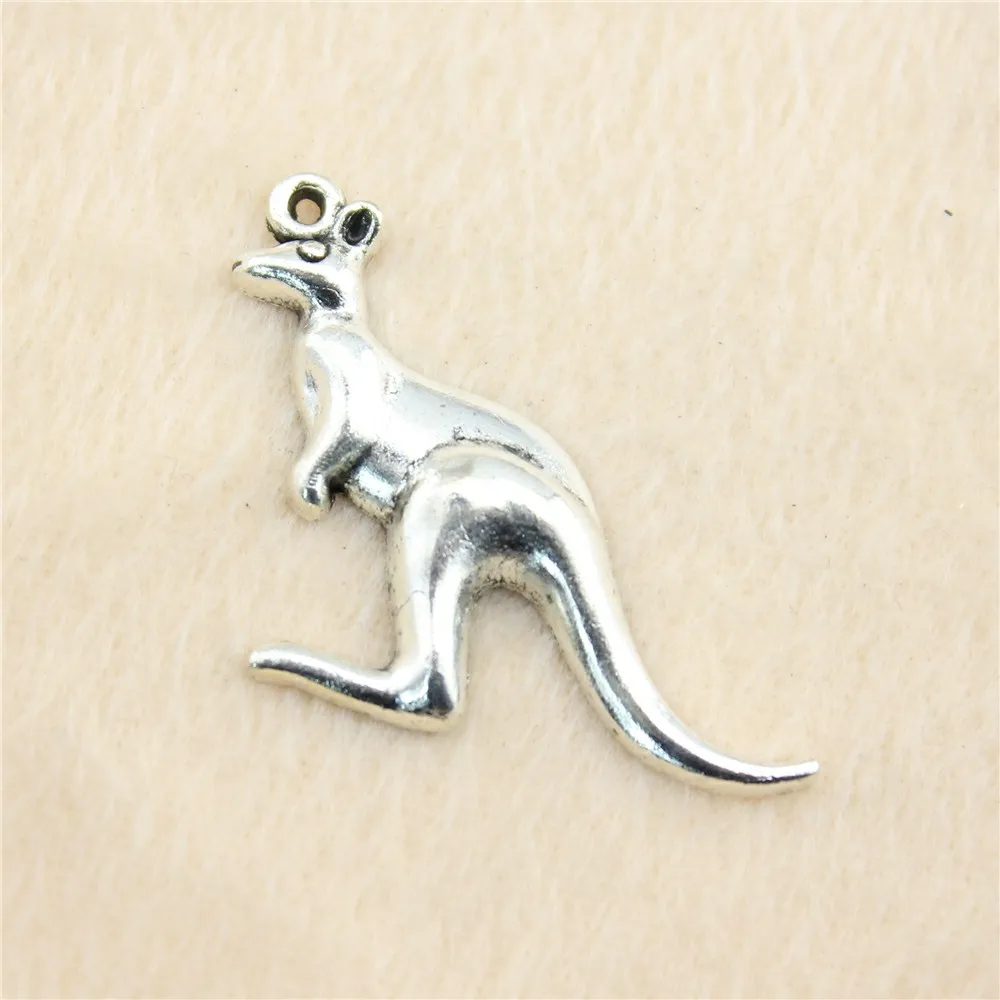 

29pcs/lot 47*31mm ancient silver Kangaroo charm Pendants DIY jewelry for bracelet necklace earring