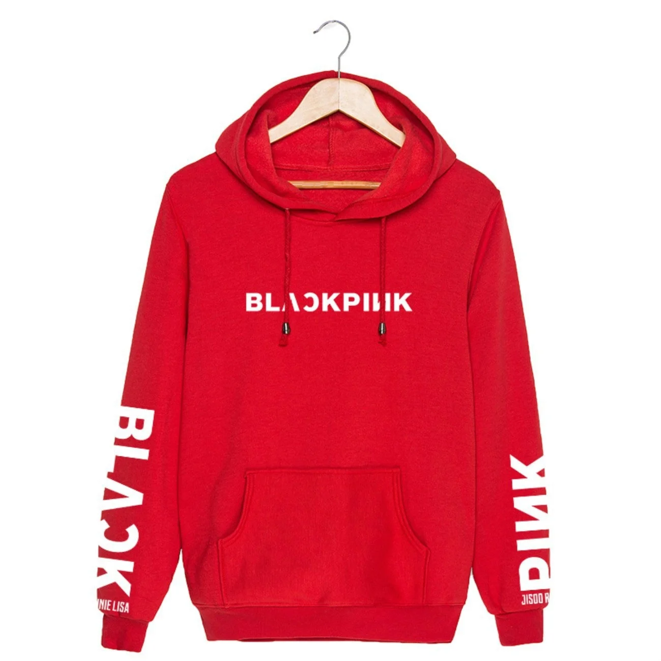 Хлопковые пуловеры Kpop Blackpink Fanmade, толстовки для влюбленных, спортивные топы, верхняя одежда(черный, белый, серый, розовый, желтый, красный
