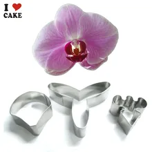 Phalaenopsis Stainless Steel Star Cookie Fondant Cutter cortador de biscoito cortador de pasta americana cake mold metal S04