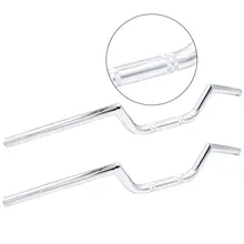 Горячая Распродажа мотоцикл ретро модифицированный руль 22 мм Калибр подкрученные вверх длинные Ретро Усы кафе раздел М стиль направление ручка