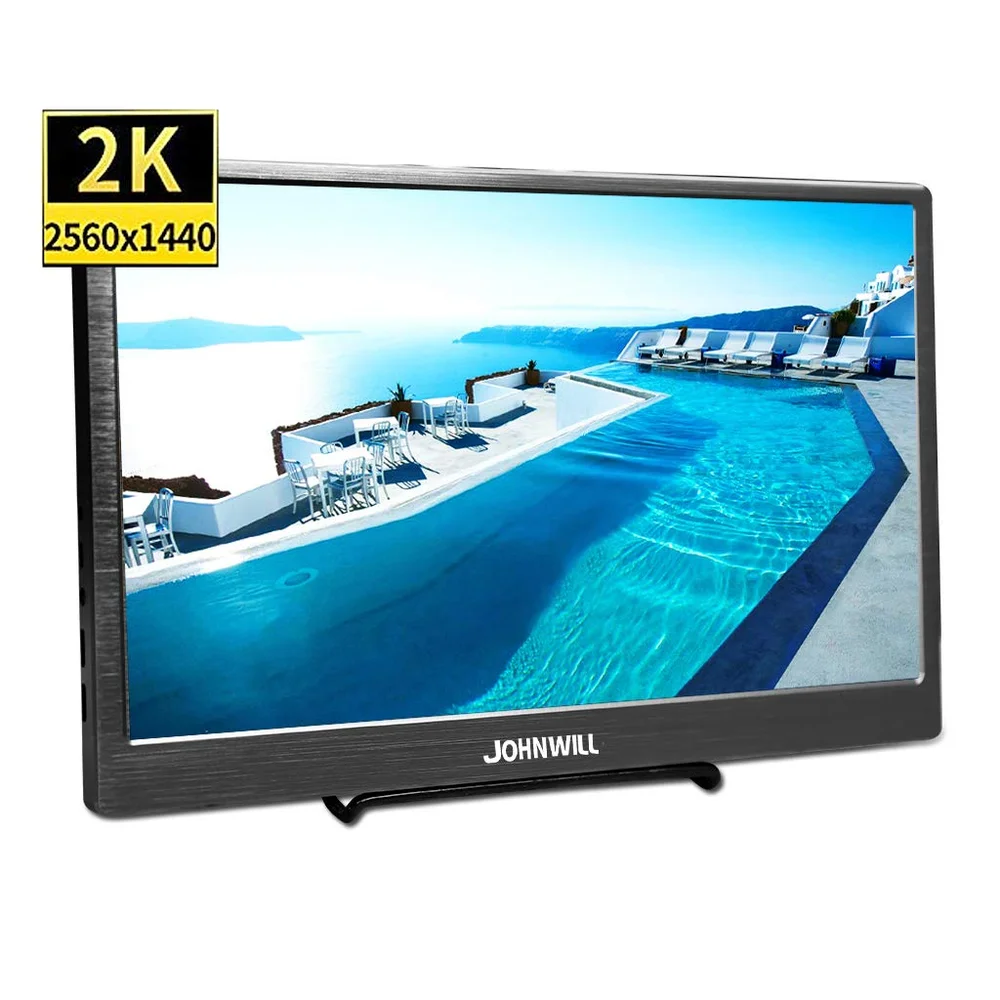 10 1 Inch Portable Monitor HD 2560 x 1600 IPS Screen type c LCD LED Display