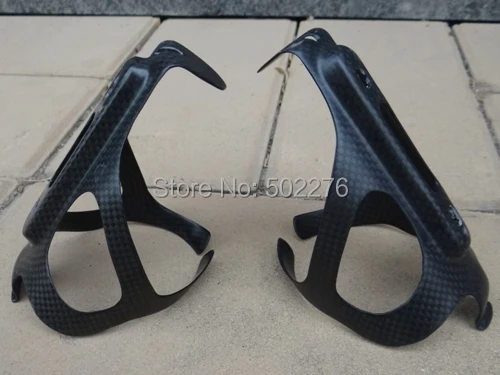 

New Carbon Matt MTB Mountain Road Cyclocross TT Bike water Bottle cage bicycle Holder for all Cycling - 2 Pcs ( CG033 )