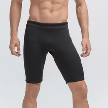 3 мм для мужчин, из неопрена брюки от Гидрокостюма Короткие штаны сплошной черный плавки/L, XL, XXL, XXXL, 4XL