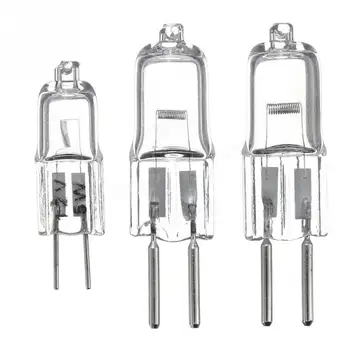 

5PCS/Lot G4 12V 20 W Halogen Lamp G4 12V 5W / 10W / 20W Bulb Inserted Beads Crystal Lamp Halogen Bulb Wholesale
