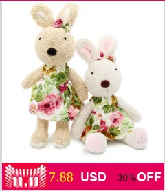 Le sucre кролик одежда Кукла одежда цветочные кружева плюшевые игрушки платье, игровой дом детские игрушки одежда