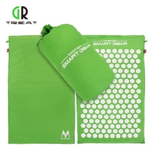 Drop Shipping Lotus Acupressure Mat Foot Massage Mat Acupressure Cushion Fitness Yoga Mat Relief Body Pain