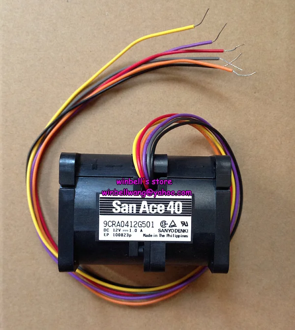 Новый и оригинальный San Ace40 12 в 1A 4 см turibine fan 9CRA0412G501 6 проводов ~|fan fan|san sanfan 12v 1a |