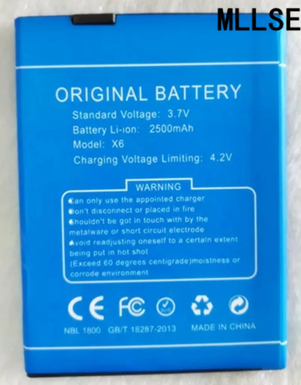 MLLSE 2500 мАч X6 батарея Для DOOGEE X6pro рекламная для телефона|battery for doogee|battery forphone battery |
