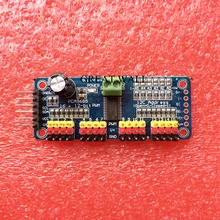 5pcs/lot 16 Channel 12-bit PWM/Servo Driver-I2C interface PCA9685 module for arduino or Raspberry pi shield module servo shield